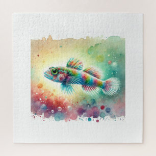 Saltwater Goby 300924AREF147 - Watercolor Jigsaw Puzzle