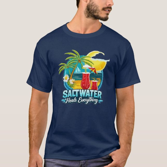 SALTWATER HEALING T-Shirt (Front)