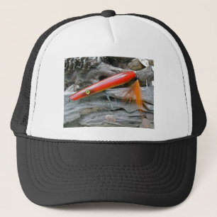Saltwater Lure Popper Firebird Coordinating Items Trucker Hat