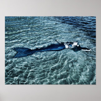 Saltwater Mermaid Poster