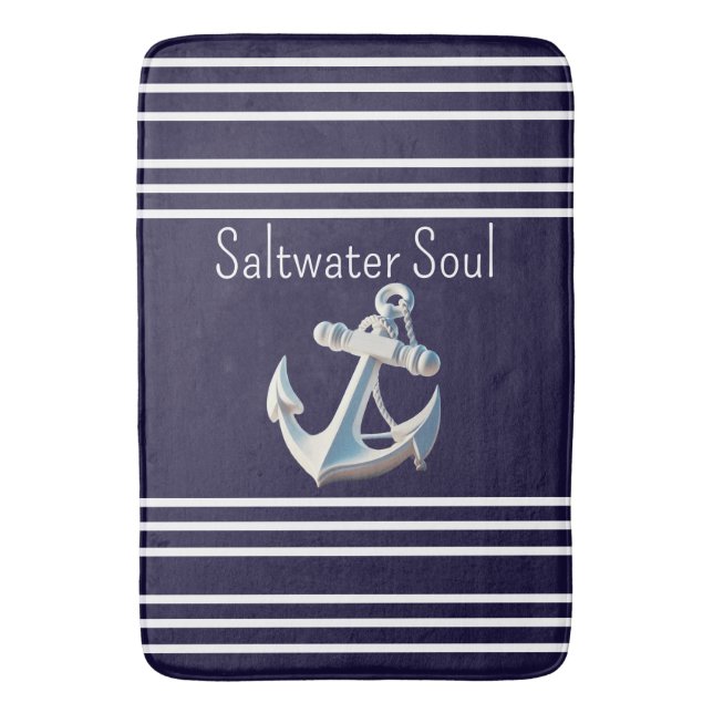 Saltwater Soul Bath Mat (Front Vertical)