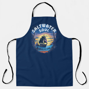 Saltwater Soul - Old Galleon Boat Apron