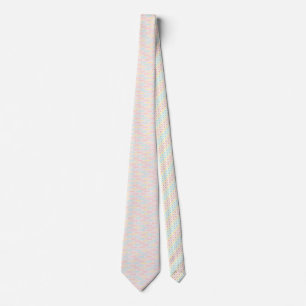 Saltwater Taffy Candy Pastel Patterned Tie