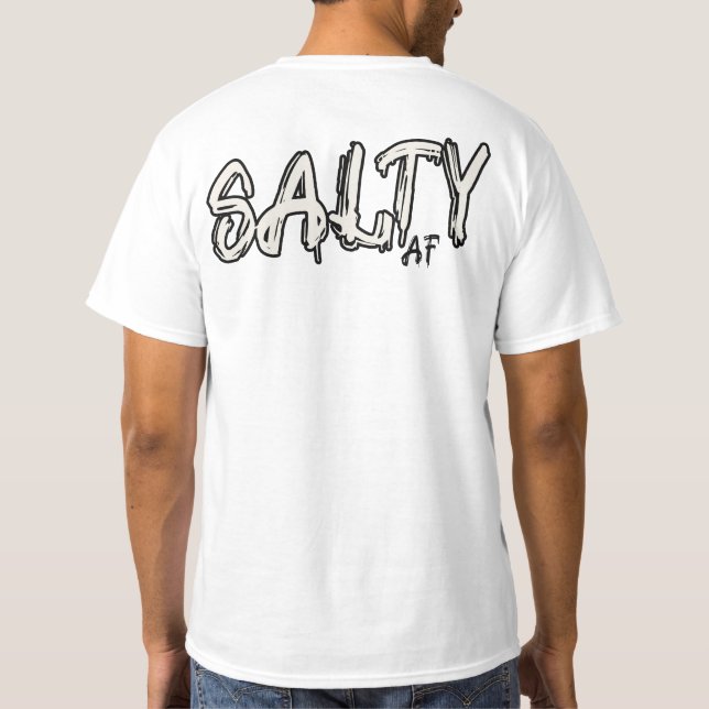Salty AF Logo T-Shirt (Back)