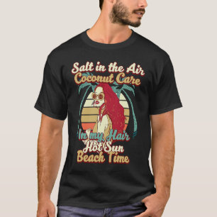 Salty Air Coconut Hair For Summer Vacation and Bea T-Shirt