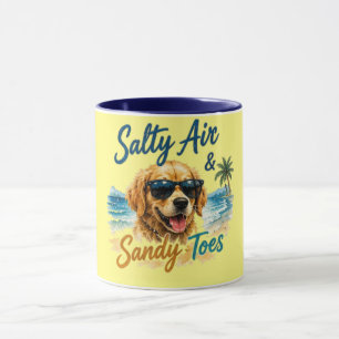 Salty Air Sandy Toes Summer Beach Vibes Mug