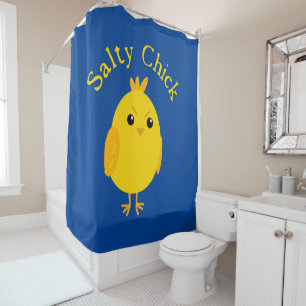 Salty Chick  Shower Curtain