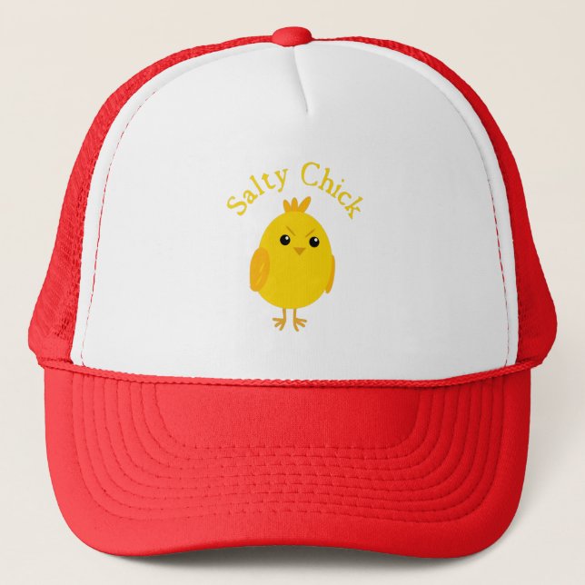 Salty Chick  Trucker Hat (Front)