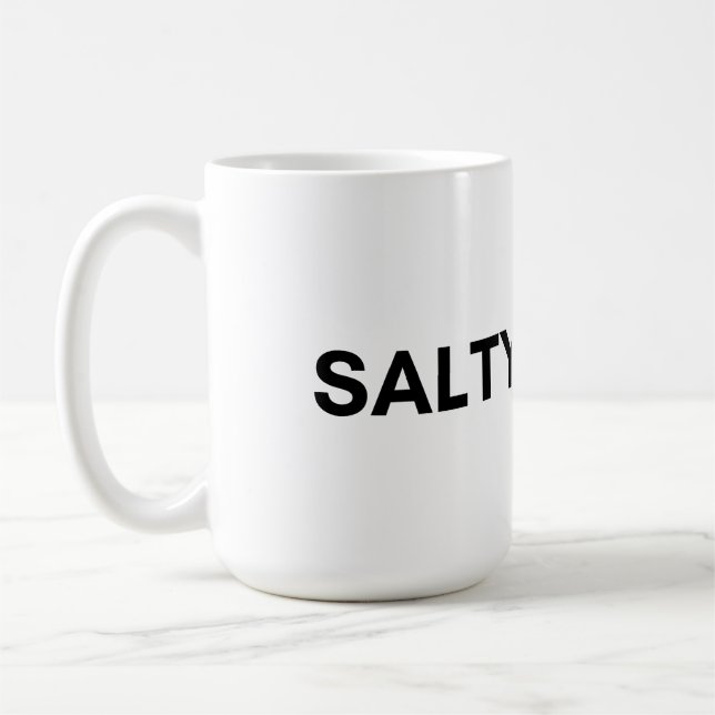 salty coffee mug (Left)