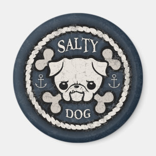 Salty Dog -bd Magnet