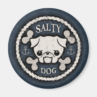 Salty Dog -bd Magnet