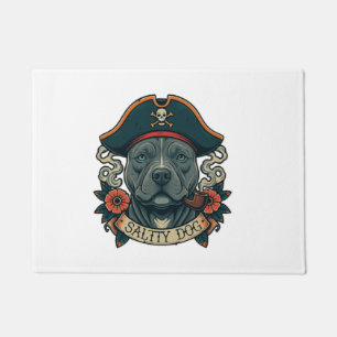 Salty Dog Pitbull Doormat