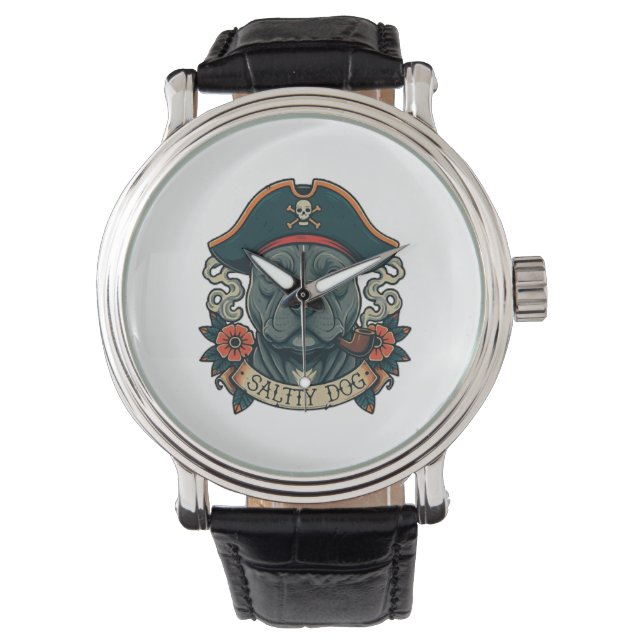 Salty Dog Pitbull Watch (Front)