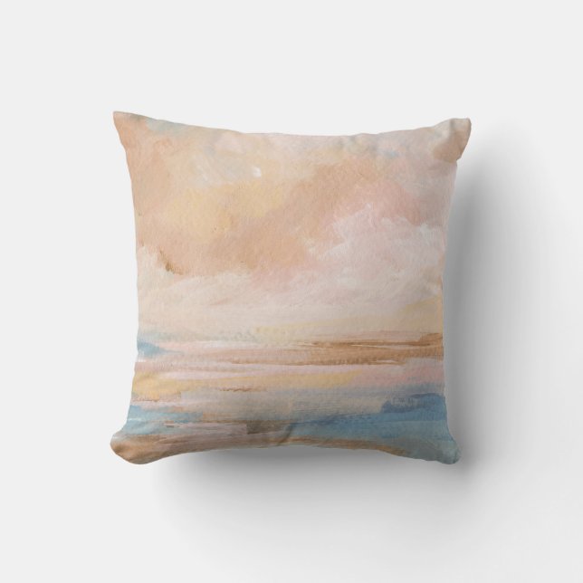 Salty Embrace Seascape Cushion (Front)