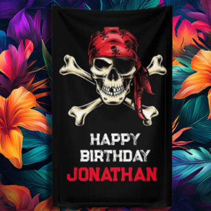 Salty Pirate Party Banner