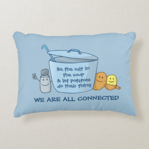  Salty Potato Soup Decorative Cushion