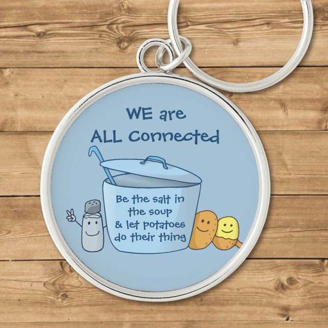 Salty Potato Soup Keychain (Creator Uploaded)