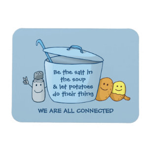  Salty Potato Soup Magnet