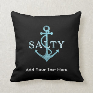 Salty Sea Anchor Cushion