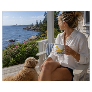 Salty Sea Dog Maine Coffee Mug