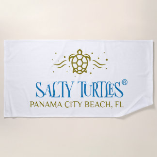 Salty Turtles® Beach towel