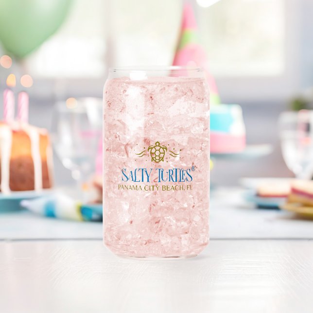 Salty Turtles® Drinking Glass (Insitu (Birthday))