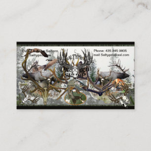 Saltypro Design shop customisable Business Card