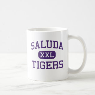 Saluda - Tigers - High - Saluda South Carolina Coffee Mug