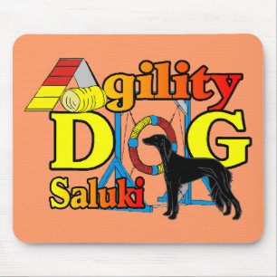Saluki Agility Gifts Mouse Pad
