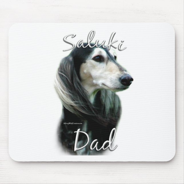 Saluki Dad 2 Mouse Pad (Front)