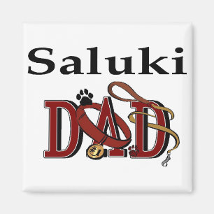 Saluki Dad Gifts Magnet
