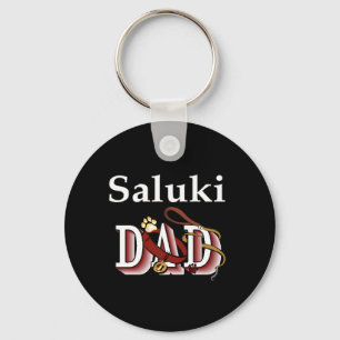 saluki dad Keychain