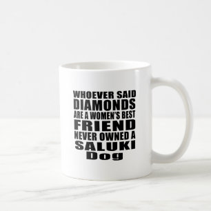 SALUKI DOG BEST FRIEND DESIGNS COFFEE MUG
