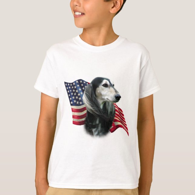 Saluki Flag T-Shirt (Front)