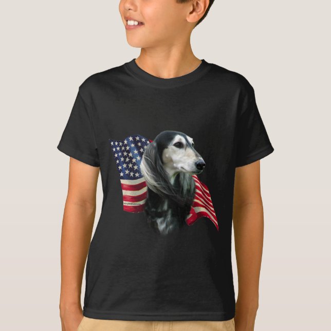 Saluki Flag T-Shirt (Front)