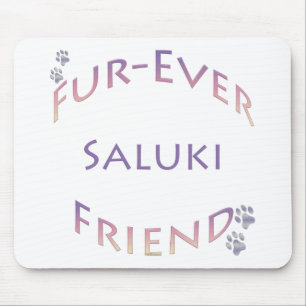 Saluki Furever Friend Mouse Pad