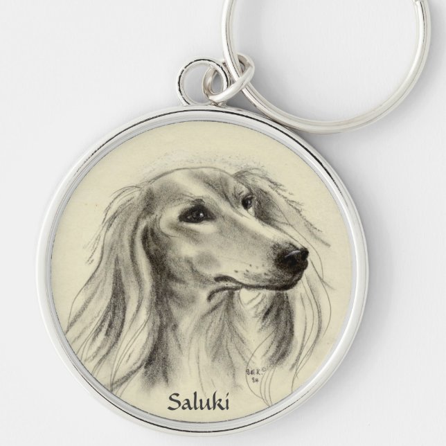 SALUKI KEY RING (Front)