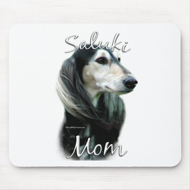 Saluki Mum 2 Mouse Pad (Front)