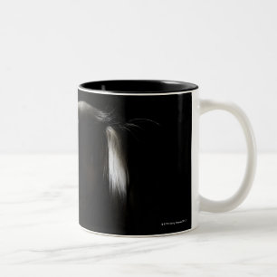 Saluki, portrait Two-Tone coffee mug