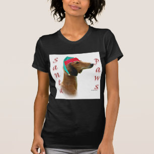 Saluki Santa Paws T-Shirt