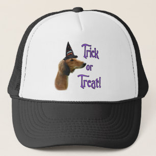 Saluki Trick Trucker Hat