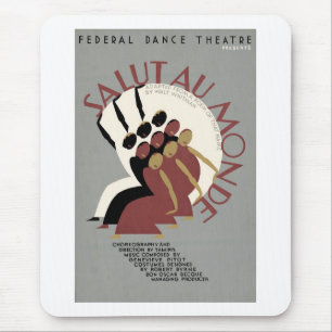 Salut Au Monde Mouse Pad