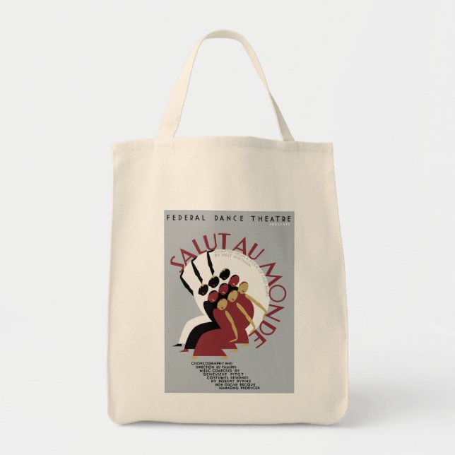 Salut Au Monde Tote Bag (Front)