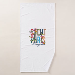 salut paris bath towel