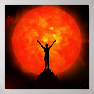 Salutation To The Sun Poster