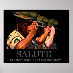 Salute Poster