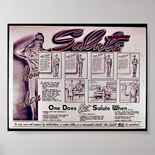 Salute Poster