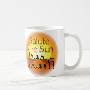 Salute the Sun Coffee Mug