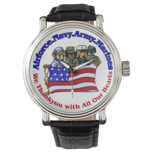 Salute to Troops  Watch (Front)