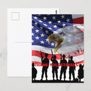 Saluting Courage, Sacrifice, and Service 2025 Postcard